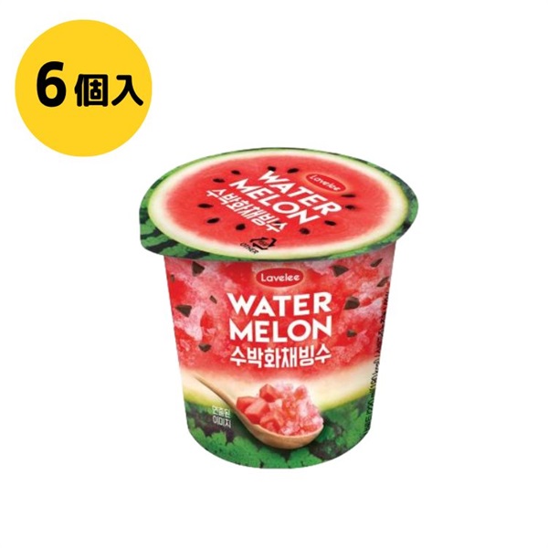 【送料込み】韓国スイカビンス6個入 冷凍
