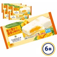 たっぷりマンゴーのミルクアイスバー 6本入 [冷凍食品]【送料無料※一部地域は除く】