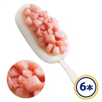 リッチ果実バー 白桃 6本入 [冷凍食品]【送料無料※一部地域は除く】