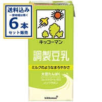 キッコーマン 調製豆乳 1000ml×6本×1ケース(6本)(送料無料 、一部地域は除く)