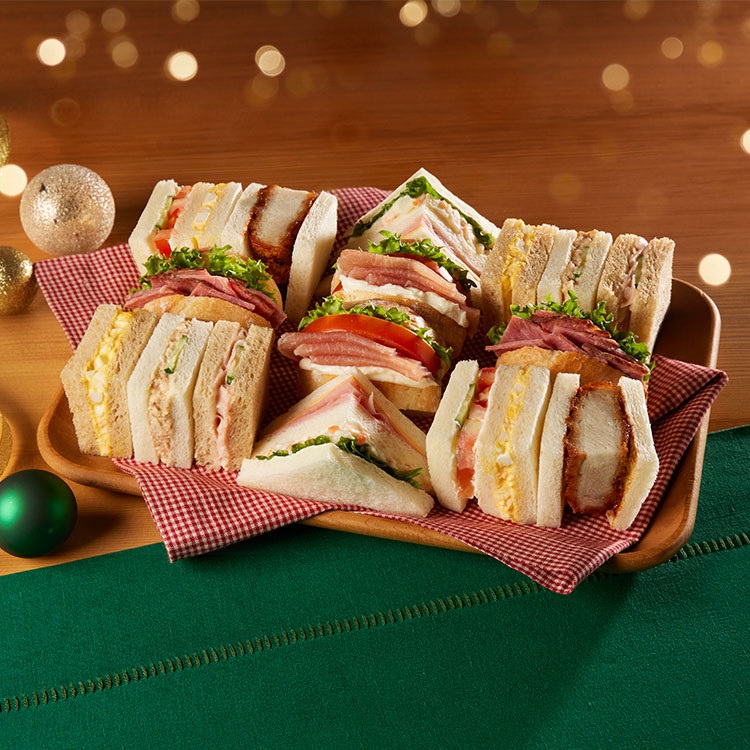 【店頭受取】クリスマスパーティサンドBOX[12月23日～25日店頭受取商品]