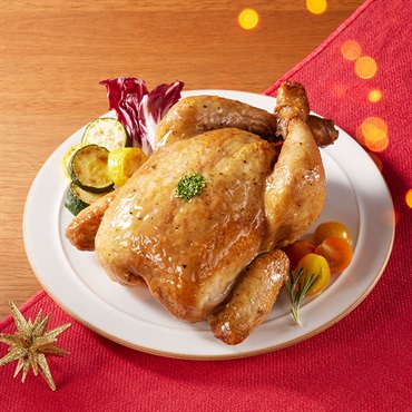 【店頭受取】【数量限定】鹿児島産ローストホールチキン（ハーブ＆ソルト）[12月23日～25日店頭受取商品]