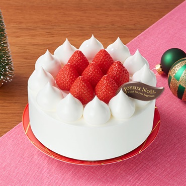 【店頭受取】ラ・フレーズ苺ショートケーキ 5号[12月23日～25日店頭受取商品]