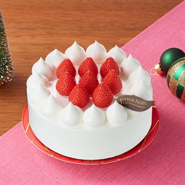 【店頭受取】ラ・フレーズ苺ショートケーキ 6号[12月23日～25日店頭受取商品]