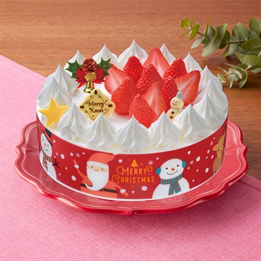 【店頭受取】クリスマス 生ケーキ７号[12月20日～25日店頭受取商品]
