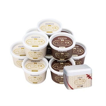 【店頭受取】ジャージー牛乳アイスクリームギフト[12月23日～25日店頭受取商品]