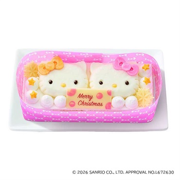 【店頭受取】【数量限定】ハローキティ＆ハローミミィ仲良しクリスマス[12月22日～25日店頭受取商品]