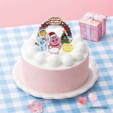 【店頭受取】【数量限定】【ＷＥＢ予約限定商品】おぱんちゅうさぎとハッピーホリデーっちゅ！クリスマスケーキ[12月22日～25日店頭受取商品]