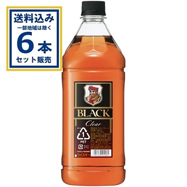 アサヒ ブラックニッカクリア 1800ml×6本【送料無料※一部地域は除く】