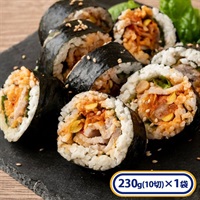 サムギョプサルキンパ 1袋230g(10切)［冷凍食品］