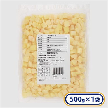 冷凍白桃  1袋500g [冷凍食品]