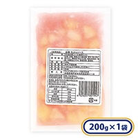 冷凍白桃 ソース（果肉入り） 1袋 200g[冷凍食品]