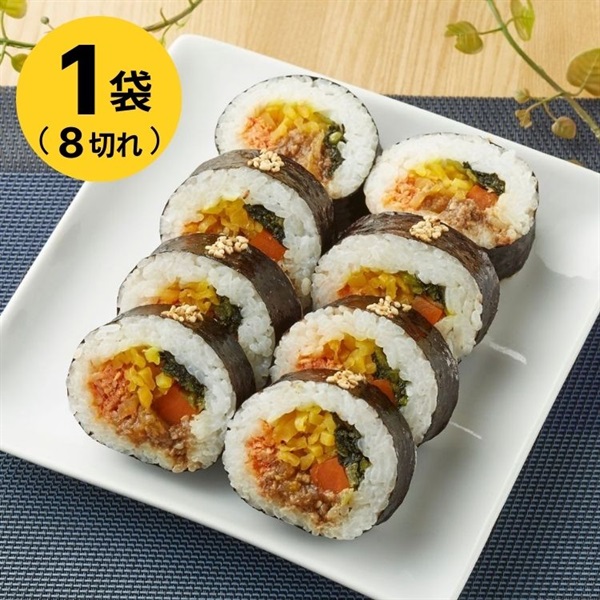 プルコギキンパ風 太巻 約349.76g(容器含)［冷凍食品］