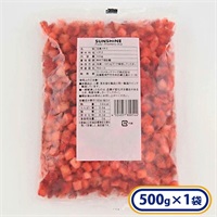 冷凍イチゴダイス 1袋 500g［冷凍食品］