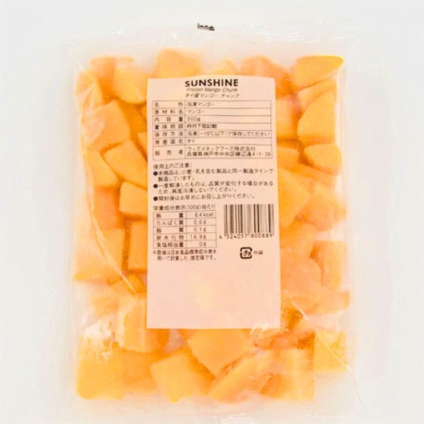 冷凍タイ産マンゴーチャンク 1袋 500g ［冷凍食品］