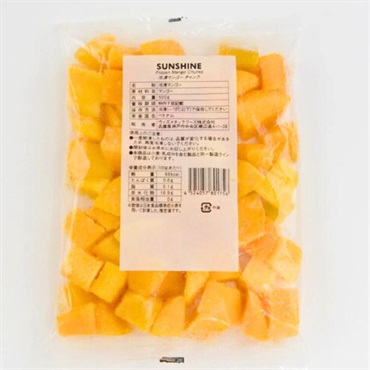 冷凍マンゴーチャンク 1袋 500g ［冷凍食品］