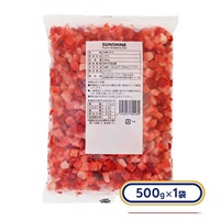 冷凍イチゴダイス 1袋 500g ［冷凍食品］