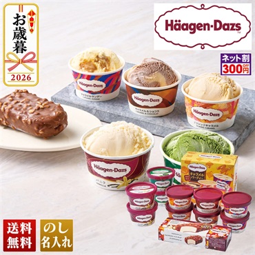 「ハーゲンダッツ」　アイスクリームセット