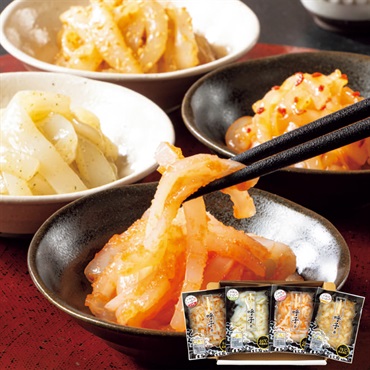 呼子発 いか刺し4種セット