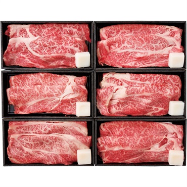 6銘柄牛 すき焼き食べ比べ