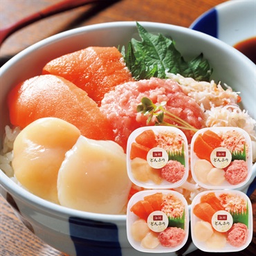 海鮮丼の具