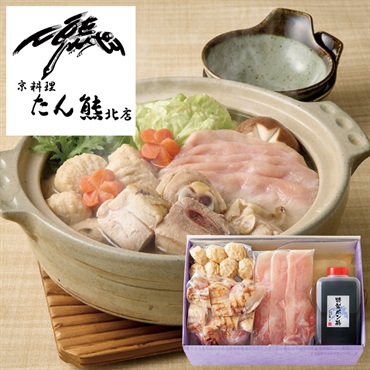 京料理「たん熊北店」とり鍋セット