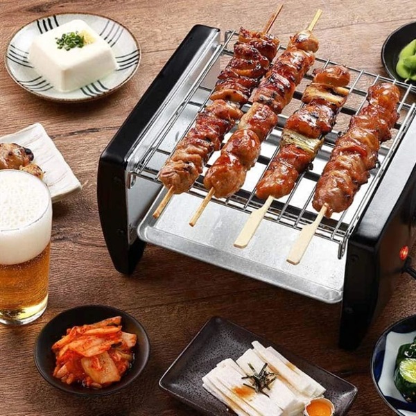 【送料無料】ライソンジャンボ焼き鳥グリル［型番KDGC-007B］［生活家電］