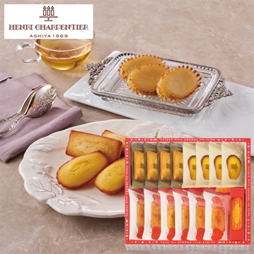 「アンリ・シャルパンティエ」スマイルフォー東北-フロム芦屋 ケーク･フロマージュ･アソート＜林檎＞