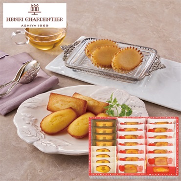 「アンリ・シャルパンティエ」スマイルフォー東北-フロム芦屋 ケーク･フロマージュ･アソート＜林檎＞
