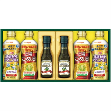 日清 ボスコオリーブオイル＆ヘルシーオイルギフト