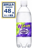 アサヒ ウィルキンソンタンサン ダブルグレープ 500ml×24本×2ケース (48本) (送料無料 、一部地域は除く)