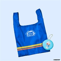 【ミニストップ公式】ハロハロポーチ＆オリジナルロゴエコバッグ BLUE（ミニ冊子付）