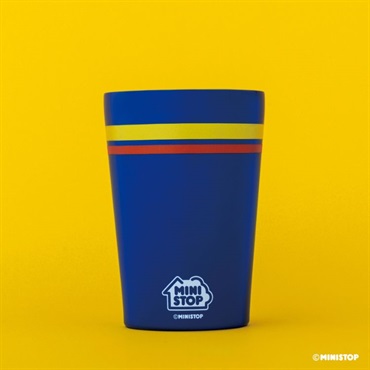 数量限定【ミニストップ公式】MINISTOP OFFICIAL BOOK 真空断熱タンブラー BLUE（ミニ冊子付）