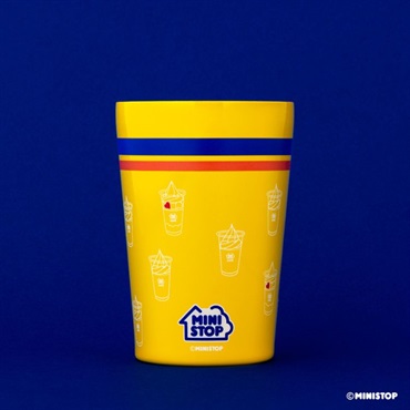 数量限定【ミニストップ公式】MINISTOP OFFICIAL BOOK 真空断熱タンブラー YELLOW（ミニ冊子付）