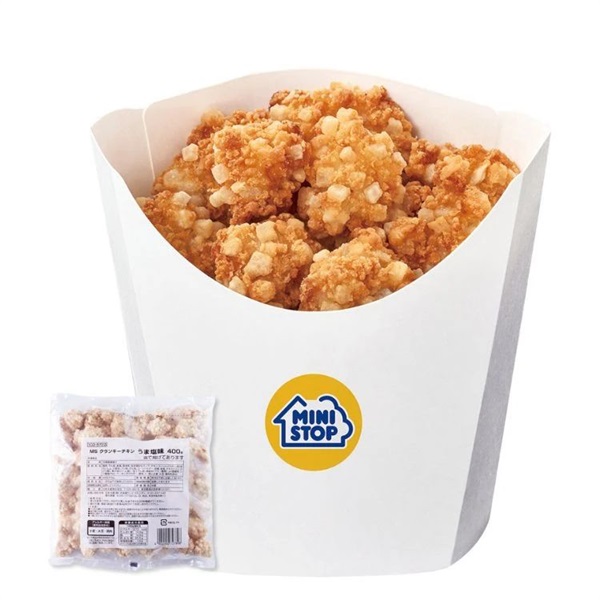 クランキーチキンうま塩味 1袋 400g［冷凍食品］