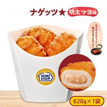 ソースインナゲット 明太マヨ味 620g ［冷凍食品］