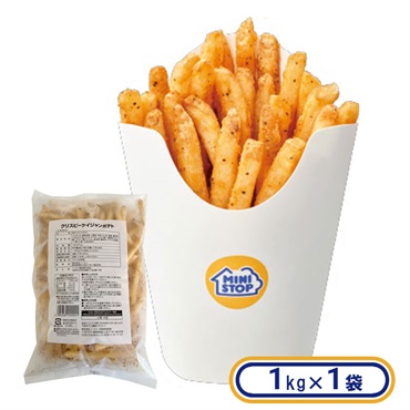 クリスピーケイジャンポテト 1kg［冷凍食品］