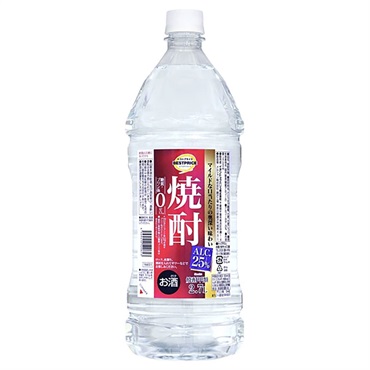 TVBP焼酎25度2.7L×6本【送料無料※一部地域は除く】