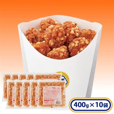 クランキーチキン 辛旨味 10袋 4kg セットAB ［冷凍食品］