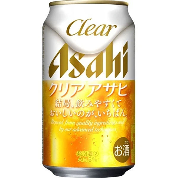 アサヒ クリアアサヒ 350ml×24本×2ケース (48本)(送料無料※一部地域は