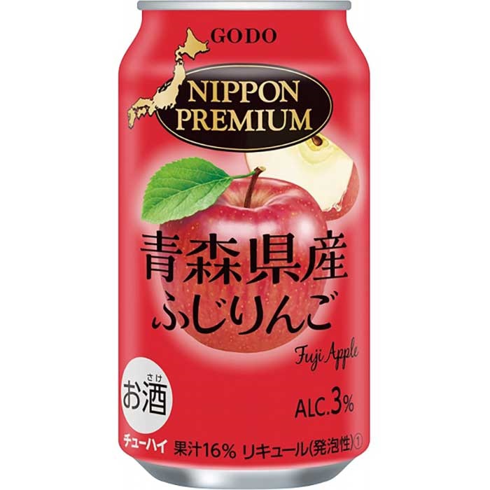 ごぶごりん チューハイ 合同酒精 NIPPONPREMIUM ニッポンプレミアム 青森県産ふじ