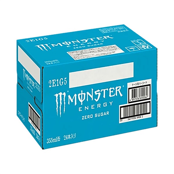 アサヒ モンスターエナジー ゼロシュガー 355ml×24本×3ケース (72本