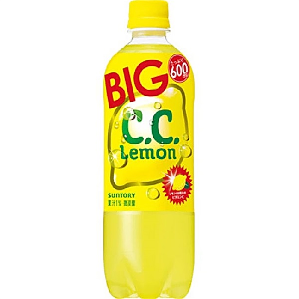 サントリー CCレモン 600ml×24本×1ケース (24本)【送料無料※一部地域は