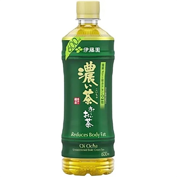 伊藤園 お～いお茶 濃い茶 600ml×24本×1ケース (24本)(送料無料、一部