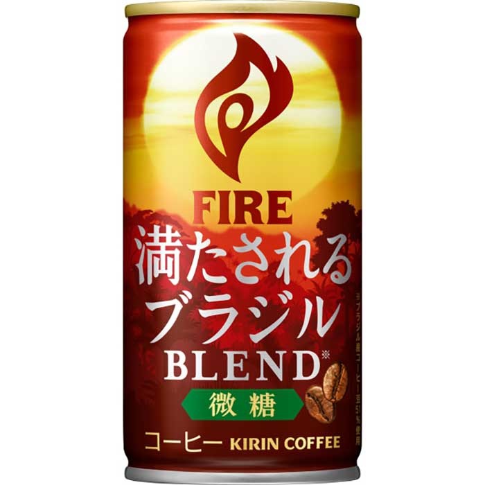 キリン FIRE(ファイア) 満たされる ブラジルブレンド 微糖 185g×30本×2