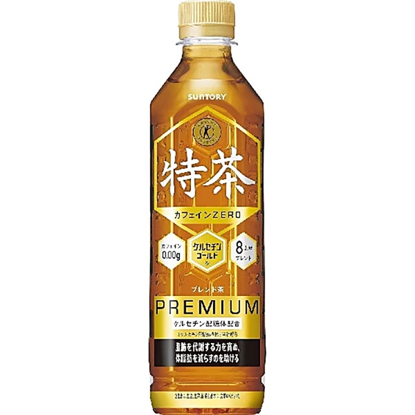 サントリー 特茶 カフェインゼロ（特定保健用食品） 500ml×24本×1