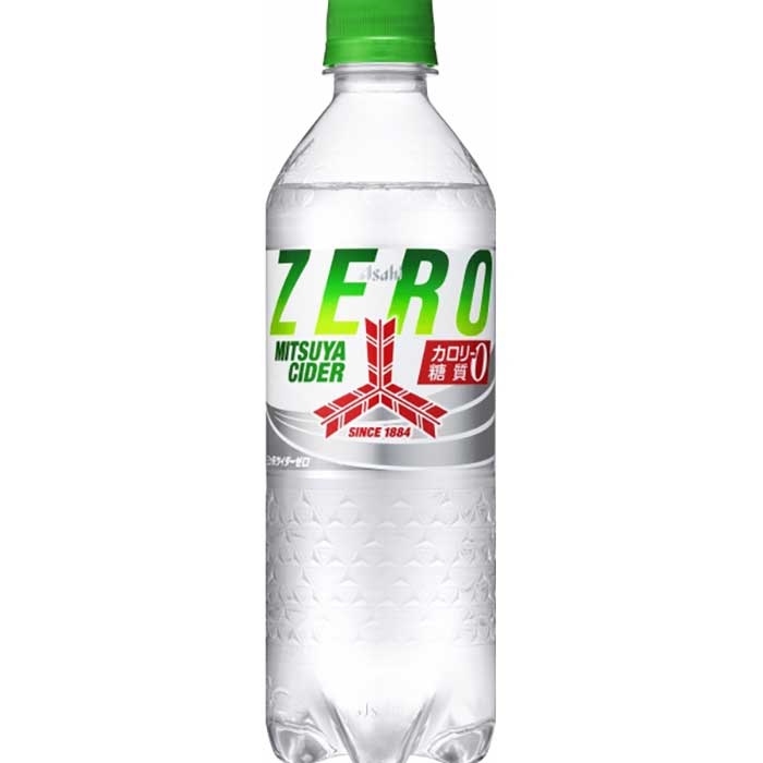 アサヒ 三ツ矢サイダー ゼロ ZERO 500ml×24本×1ケース (24本)(送料無料
