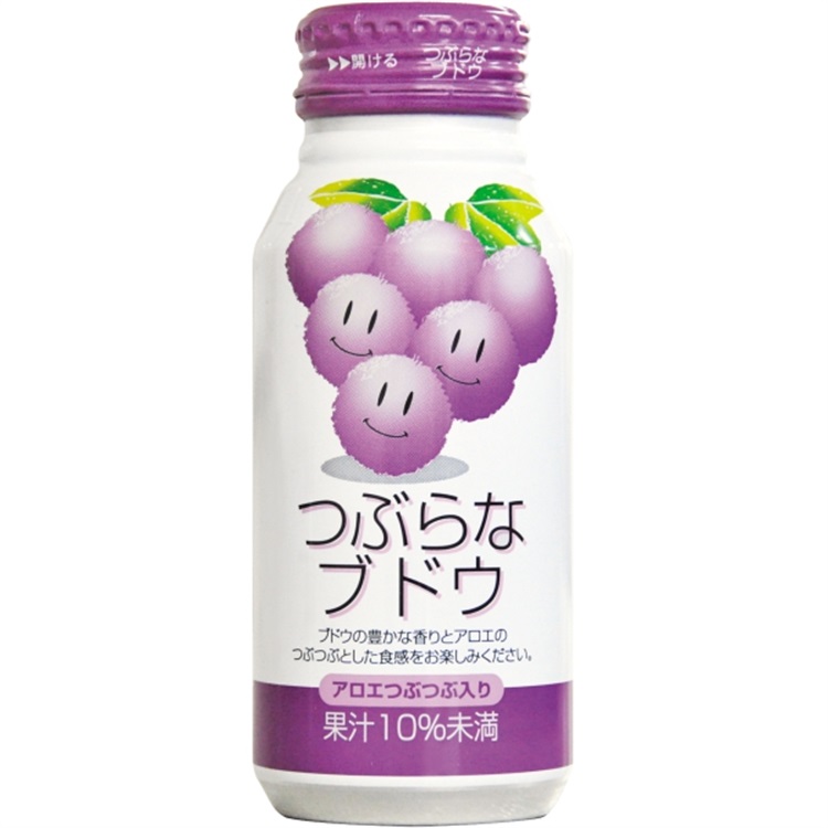 JAフーズおおいた つぶらなブドウ 190g×30本×3ケース (90本) (送料