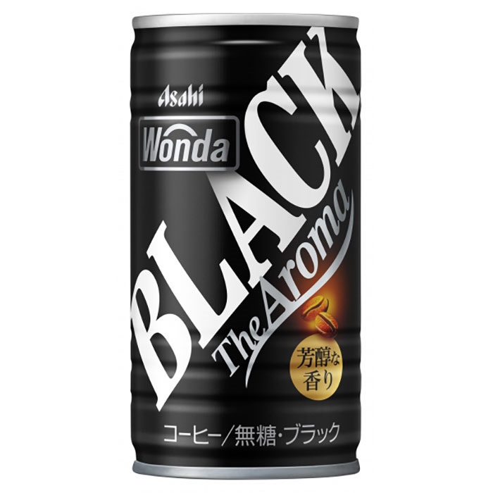 アサヒ ワンダWONDA ブラック ザ アロマ 185g 30本×4ケース(120本