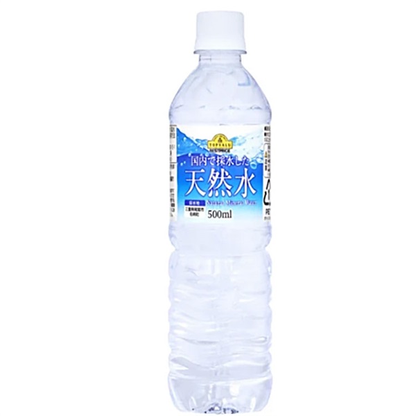 TVBP天然水500ml×24本(送料無料、一部地域は除く)｜ミニストップオンライン